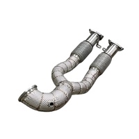Fitur Knalpot Performa Tinggi untuk Audi RS3 TTrs 2.5T 2022-2024 SUS304 Straight Downspout dan Konverter OPF/GPF