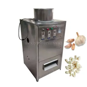 Easy Operation Peeled Garlic Cloves Machine / Garlic Peeler Machine Commercial / Electric Industrial Garlic Peeler