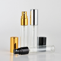 Vente en gros de flacons vaporisateurs en verre de 3ml, 5ml, 10ml pour échantillons de parfum, cosmétiques, huiles essentielles et brumes parfumées, avec sérigraphie et bâtonnets diffuseurs