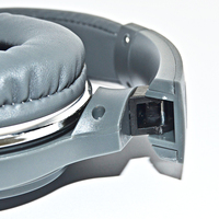 Casque sans fil intégré à la puce 5.3, casque supra-auriculaire confortable avec micro pour les voyages et la détente en plein air