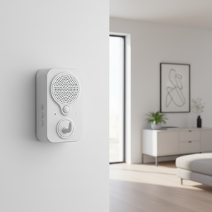 Sonnette Intelligente à Détection Infrarouge Humaine avec Diffusion Vocale pour Enregistrement Vocal Personnalisé <span class=keywords><strong>de</strong></span> 10 Secondes et Rappel <span class=keywords><strong>de</strong></span> Sécurité en Magasin (DIY) - Product Image 1