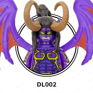 Juego DL002 World of Warcraft Illidan Stormrage, bloques de construcción, juguetes educativos para niños pequeños para niños, los mejores juguetes 1668 Chin