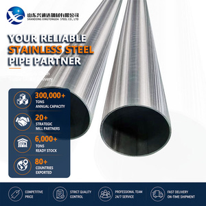Beveling 316L No.4 Cold Rolled 21.3mm 3.0mm Annealing ASTM A312 Stainless Steel Pipe for Food and Beverage - Product Image 1