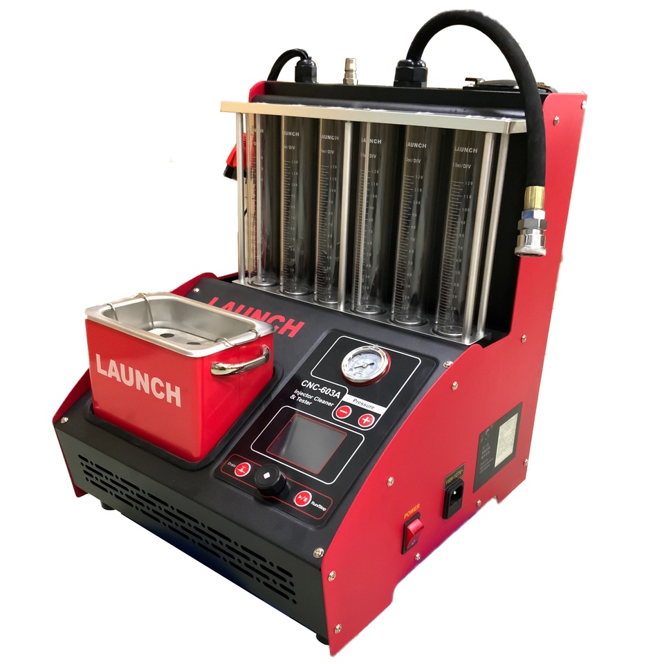 CNC-603 110V/220V 6 Cylinders Ultrasonic Fuel Injector Cleaner Cleaning Machine And Tester Test Bench