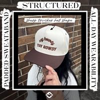 Chapeau Snapback en toile vintage à 5 panneaux-Unisexe réglable 2 tons lettre Design tissu commun broderie 3D boucle en métal