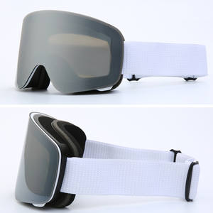 男孩女孩滑雪眼镜儿童儿童大视野可套装近视眼镜双层防雾滑雪板护目镜 - Product Image 4