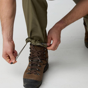 Pantalones de <span class=keywords><strong>Trekking</strong></span> Cargo Convertibles para <span class=keywords><strong>Hombre</strong></span>, Transpirables, para Exteriores, con Múltiples Bolsillos, Elásticos, Cómodos, para Senderismo y Montañismo - Product Image 6