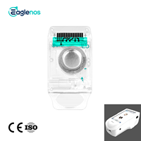 Cartouche de test Eaglenos pour analyseur d'électrolytes, machine d'analyse sanguine canine haute précision pour hôpitaux K+ Na+ Cl- ICa2+ IMg2+
