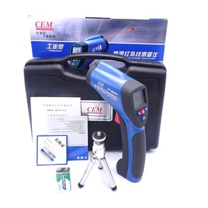 เครื่องวัดอุณหภูมิอินฟราเรด Cem Dt-8856h ปืนวัดอุณหภูมิแบบดิจิตอลแบบไม่สัมผัส ใช้ในอุตสาหกรรม ความแม่นยำสูง - Product Image 4