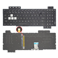 Teclado para Portátil Asus FX504 FX80GE FZ80G ZX80G GL703 FX86S/F FX505, Teclado para Notebook con Retroiluminación para Portátil Asus