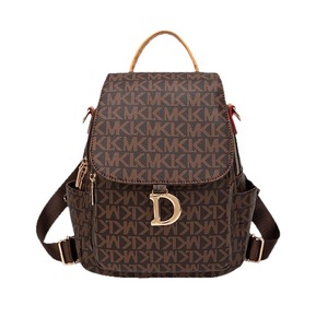 Nouvel Arrivage Transfrontalier <span class=keywords><strong>Sac</strong></span> à Dos Zippé Grande Capacité Polyvalent et Élégant pour <span class=keywords><strong>Femme</strong></span>, <span class=keywords><strong>Sac</strong></span> de <span class=keywords><strong>Voyage</strong></span> Décontracté Imprimé Minimaliste - Product Image 5