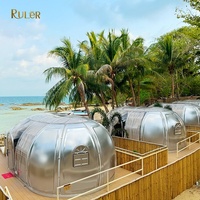 Cúpula Modular Carpa de policarbonato para hoteles Resorts Villa Garden Dome Carpa