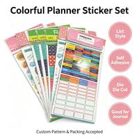 Autocollants saisonniers personnalisés en vinyle, étiquettes adhésives découpées, impression pour décoration de scrapbooking, vente en gros, marque privée