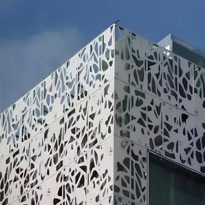 Panel de Revestimiento de Fachada Perforado con Recubrimiento en Polvo de Aluminio Decorativo para Paredes Cortina, Personalizado para Uso en Exteriores de Edificios - Product Image 6