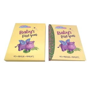 Tùy chỉnh chất lượng cao bé năm đầu tiên Bộ nhớ cuốn sách trẻ em 'lưu niệm Tạp Chí - Product Image 5