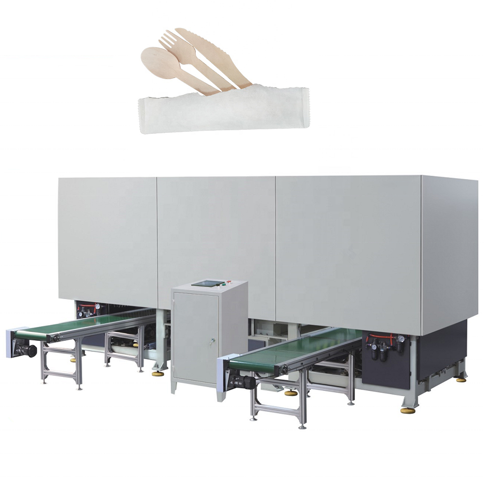 Ложка-Вилка из натуральной березовой древесины, одноразовый нож в виде ложки или вилки из одного бумажного пакета, прибор для изготовления столовых приборов