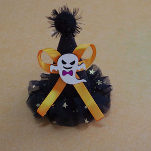 Pet Halloween Dog zucca pipistrello fantasma cappelli eco-friendly tessuto Non tessuto modello solido - Product Image 6