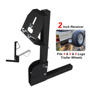 CNSPEED Soporte para Neumáticos de Repuesto de Acero con Capacidad de Carga de 50 kg para Automóviles y Camiones con Mecanismo de Bloqueo - Product Image 5