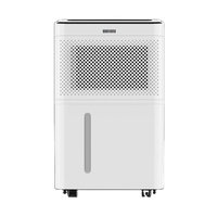 Déshumidificateur et purificateur d'air 2-en-1 40lpd pour l'élimination de l'humidité de l'air