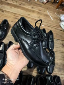 Zapatos Escolares Negros para Niños, Suela Blanda, Cómodos, Zapatos de Cuero para Niños, Zapatos de Fiesta Unisex, Diseño Mixto, Venta al por Mayor - Product Image 3