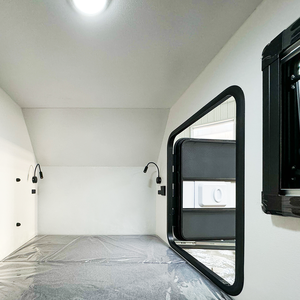 Caravana Ligera <span class=keywords><strong>Retro</strong></span> para RV, Mini Caravana Todoterreno 4x4, Remolques de Viaje Pequeños Todoterreno, en Venta en China - Product Image 6