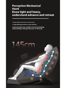 Silla de <span class=keywords><strong>masaje</strong></span> Shiatsu inteligente de cuerpo completo VCT 3D Super Deluxe SL Track eléctrico automático <span class=keywords><strong>con</strong></span> cable Control remoto Deluxe Shiatsu <span class=keywords><strong>con</strong></span> cable - Product Image 5