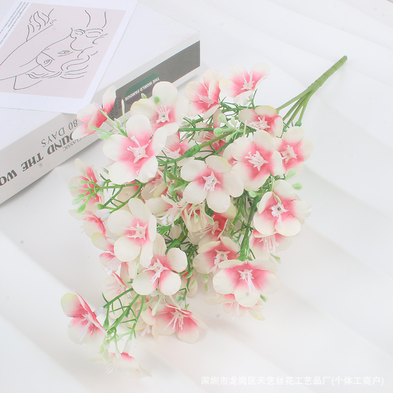 rose et blanc