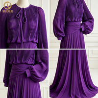 Robe longue d'été élégante sans manches pour femme, de haute qualité, avec belles lignes, plissée naturellement, respectueuse de l'environnement