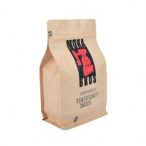 Kraft personnalisé BOPP support feuille d'aluminium pochette à fermeture éclair alimentaire. currentTimeMillis()Grade <span class=keywords><strong>poignée</strong></span> thermoscellée farine Snack emballage de thé - Product Image 1