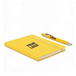 New Craft Custom Print Logo Promo Business Gift A5 A6 <b>Notebook</b> PU Leather Cover Journals <b>Notebooks</b> - Product Image 1