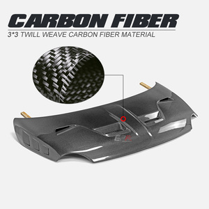Nouveau capot ventilé en fibre de carbone 2007+ pour Fiat 595/500 Abarth EPA ATTK (EU 2008-2015 pré-lifting S3) - Product Image 5