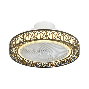 Ventilador de Techo LED Moderno con Luz, Control Remoto, Regulable, CRI 90, 5000K, Luz Diurna, Iluminación Inteligente para Hogar y Oficina - Product Image 3