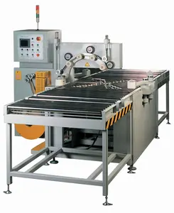 Complete automatic packing line for wire coils