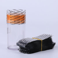 Manchon thermorétractable en PET PVC imprimable avec logo personnalisé, étiquette transparente en film rétractable pour le col de bouteille