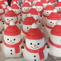 Nouveautés : Jouets Squishy Jumno de Noël – Bonhomme de neige, Cerf, Père Noël – Jouets anti-stress