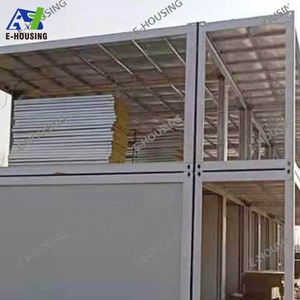 Nhà Mô-đun Đúc Sẵn Di Chuyển Được 40ft Hiện Đại Vỏ Tạm Thời Sinh Hoạt Cho Người Vô Gia Cư - Product Image 2