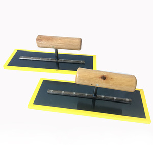 Truelle à plâtre en mousse EVA, lame plate en caoutchouc, manche en bois, poignée ergonomique, fabrication malaisienne, outils de bricolage - Product Image 3