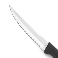 Couteau à steak universel en acier inoxydable, avec manche en PP de haute qualité