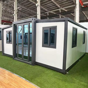 Maison conteneur extensible moderne de 20 pieds/40 pieds, résistante aux ouragans, 4 chambres, structure en acier, installation rapide, portable pour bâtiment de bureaux - Product Image 4