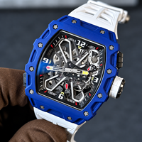 3503 Serie Vollautomatische Mechanische Uhr mit Funktionsanzeige und Präzisions-Chronographenwerk Herren-Pendleruhr