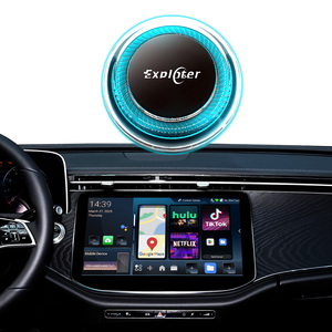 Explotter 2025 128G Carplay ai hộp android13 applepie tên lửa Q ứng dụng Máy nghe nhạc không dây xe chơi Android tự động đa phương tiện 5g hộp thông minh - Product Image 1