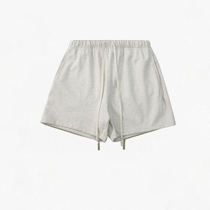 Prodotti essenziali all'ingrosso pantaloncini da uomo e t-Shirt leggera farina d'avena e farina d'avena scura e pantaloncini oversize elasticizzati e camicia a maniche corte - Product Image 4