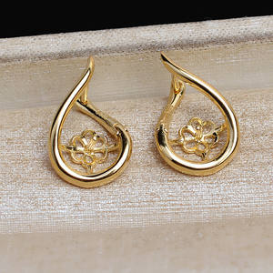 Boucles d'oreilles pendantes en argent Wenchi S925 avec perles de 7 à 13 mm, modèle 15825, accessoires à pampilles avec plateau, bijoux tendance, Chine - Product Image 1