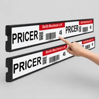 Écran LCD tactile capacitif étiré de 23,1 pouces, Android, 700 nits, haute luminosité, pour affichage numérique sur les bords des étagères