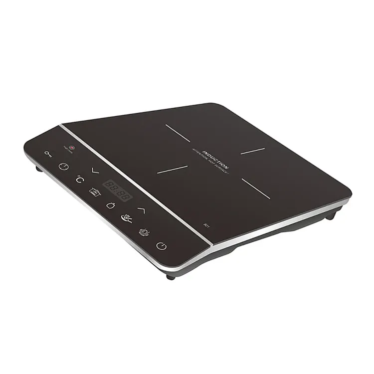 2023 Novo personalizado bancada cooktop 2000W elétrico único queimador fogão de indução magro