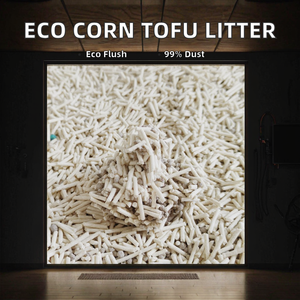 Arena para Gatos de Tofu Mengzhua Biodegradable, Ecológica, de Grado Alimenticio, 99% Libre de Polvo, Desechable por el Inodoro, Personalizada, 5 kg - Product Image 2
