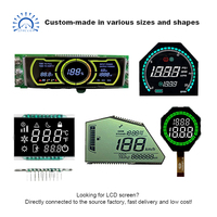 Módulo de Pantalla LCD de Calidad Premium OEM ODM con Iconos a Color para Inversores de Energía y Control de Electrodomésticos