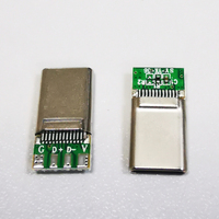 Conector Micro USB V8 para Android, Conector USB Tipo C, Terminal Macho, Puerto V8, Conector Micro USB para Carga