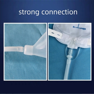 Kantong Drainase Urin Eksternal Pria dengan Kateter dan Celana Dalam Kantong Urin untuk Pria Set Kantong Pengumpul Urin - Product Image 6