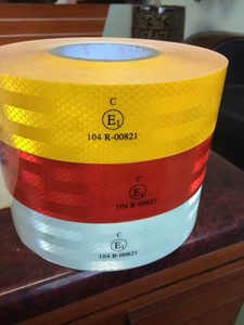 Phim phản quang dạng lăng kính vi mô, cấp độ biển số xe, chất liệu phản quang cấp độ kim cương cho biển báo đường bộ - Product Image 5